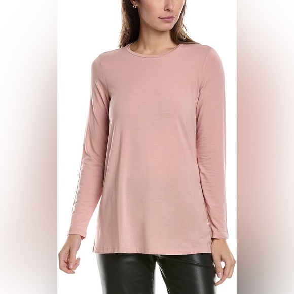 EUC - Eileen Fisher Petite Crewneck Tunic - Size SP - Picture 1 of 5